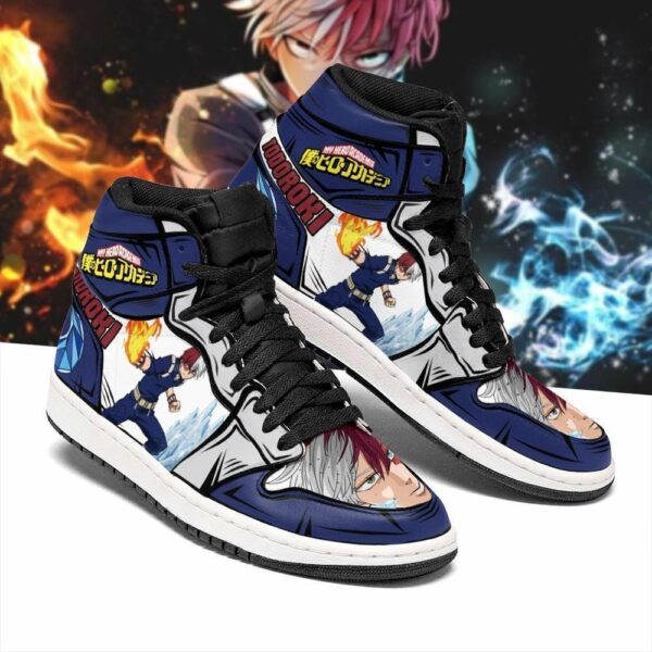 BNHA Shoto Todoroki Shoes Custom Anime My Hero Academia Sneakers 2