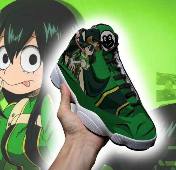 BNHA Tsuyu Asui Shoes Custom Anime My Hero Academia Sneakers 1