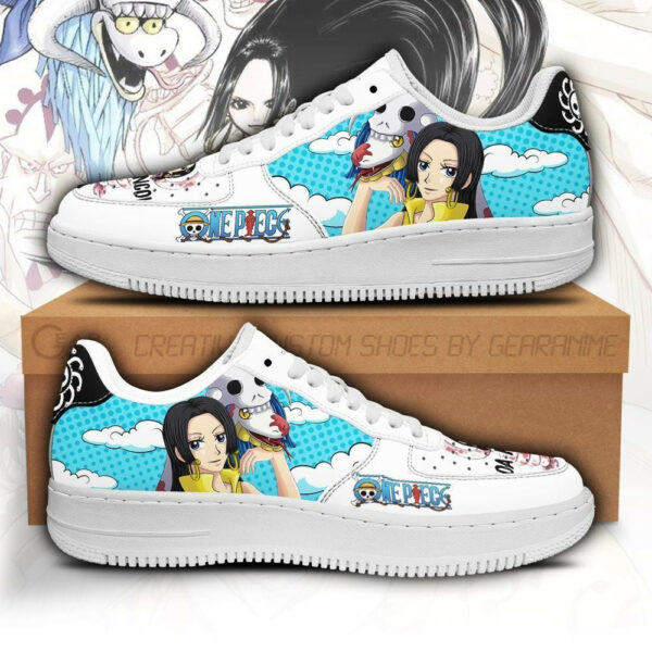 Boa Hancock Air Shoes Custom Anime One Piece Sneakers 1
