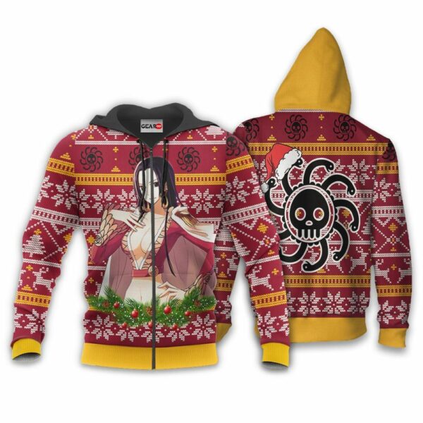 Boa Hancock Ugly Christmas Sweater Custom One Piece Anime XS12 2