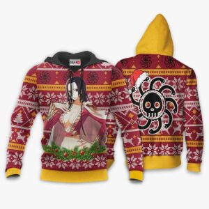 Boa Hancock Ugly Christmas Sweater Custom One Piece Anime XS12 7