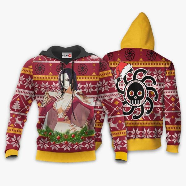 Boa Hancock Ugly Christmas Sweater Custom One Piece Anime XS12 3