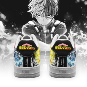 Boku No Hero Academia Shoto Todoroki Sneakers Anime Custom 6
