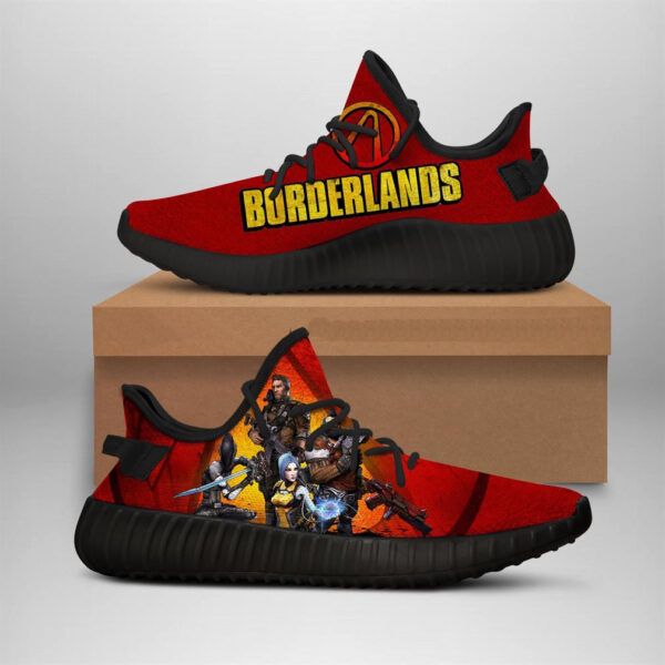 Borderlands Style Yeezy Custom Shoes Sport Sneakers 1