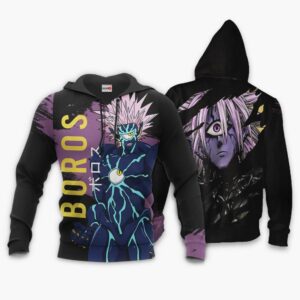 Boros Hoodie Custom OPM Anime Merch Clothes 8