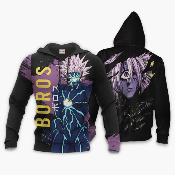 Boros Hoodie Custom OPM Anime Merch Clothes 3