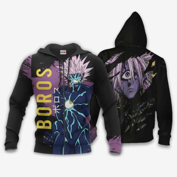 Boros Hoodie Custom OPM Anime Merch Clothes 1