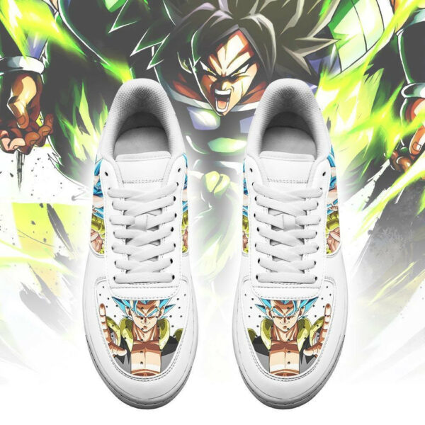 Broly Air Shoes Custom Anime Dragon Ball Sneakers Simple Style 2