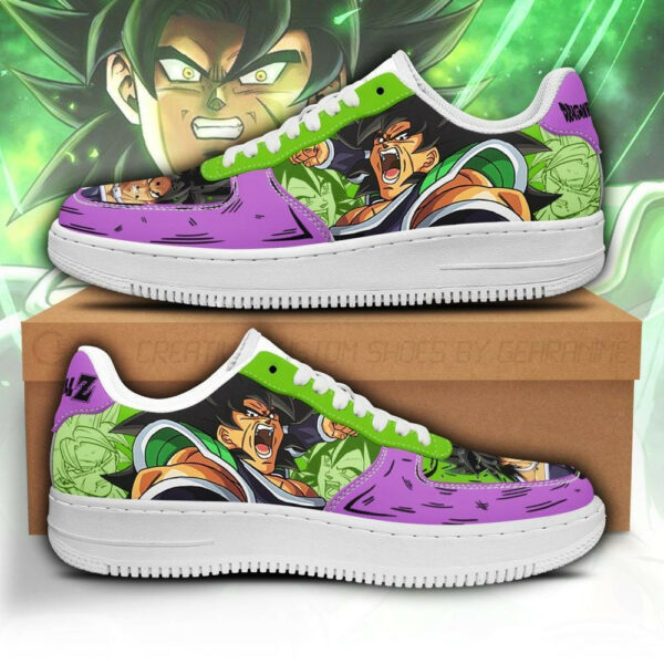 Broly Shoes Custom Dragon Ball Anime Sneakers Fan Gift PT05 1