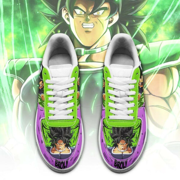 Broly Shoes Custom Dragon Ball Anime Sneakers Fan Gift PT05 2
