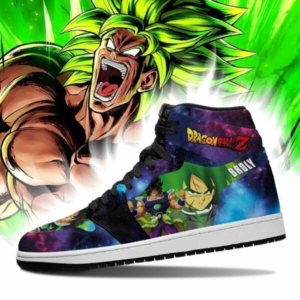 Broly Shoes Galaxy Custom Dragon Ball Anime Sneakers 3