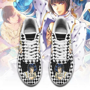 Bruno Bucciarati Shoes JoJo Anime Sneakers Fan Gift Idea PT06 4