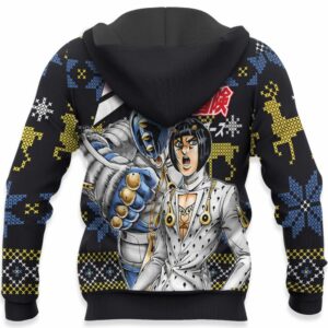 Bruno Bucciarati Ugly Christmas Sweater Custom Anime JJBA XS12 8