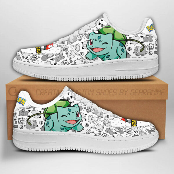 Bulbasaur Air Shoes Custom Anime Pokemon Sneakers 1