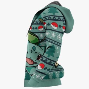 Bulbasaur Ugly Christmas Sweater Custom Anime Pokemon XS12 9
