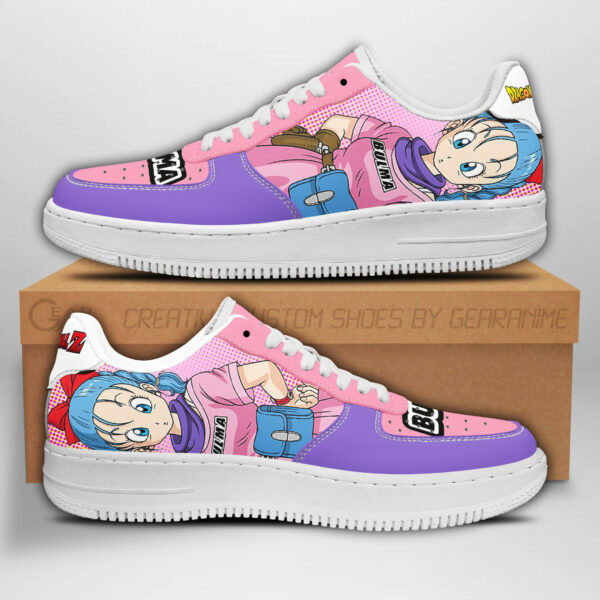 Bulma Air Shoes Custom Anime Dragon Ball Sneakers 1