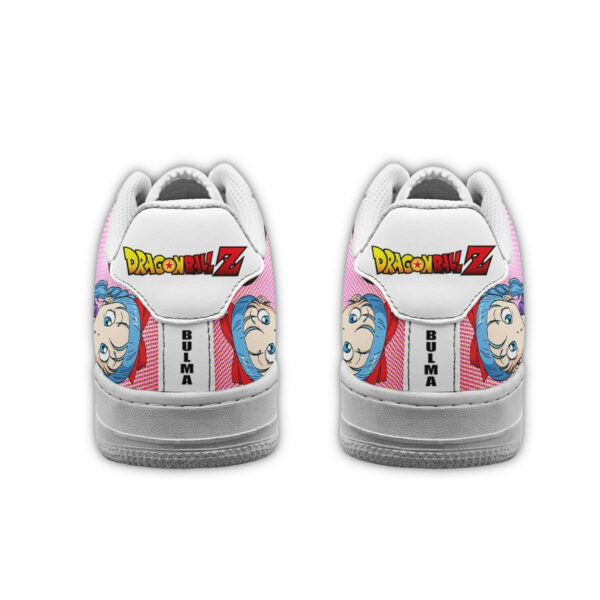 Bulma Air Shoes Custom Anime Dragon Ball Sneakers 3