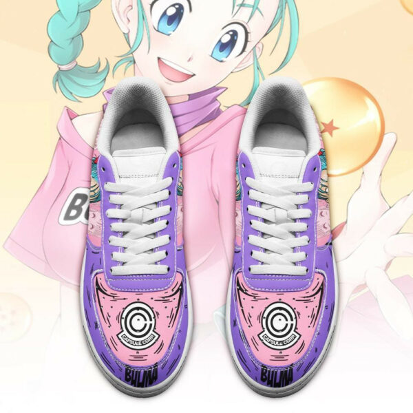 Bulma Shoes Custom Dragon Ball Anime Sneakers Fan Gift PT05 2