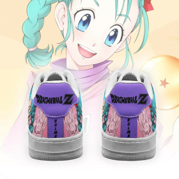 Bulma Shoes Custom Dragon Ball Anime Sneakers Fan Gift PT05 3