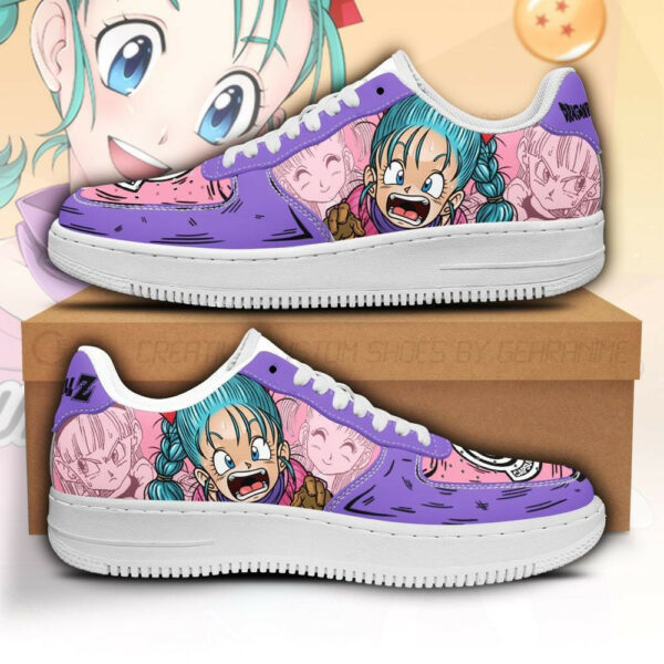 Bulma Shoes Custom Dragon Ball Anime Sneakers Fan Gift PT05 1