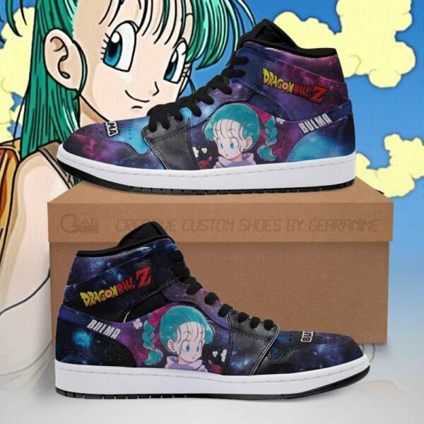 Bulma Shoes Galaxy Custom Dragon Ball Anime Sneakers 1