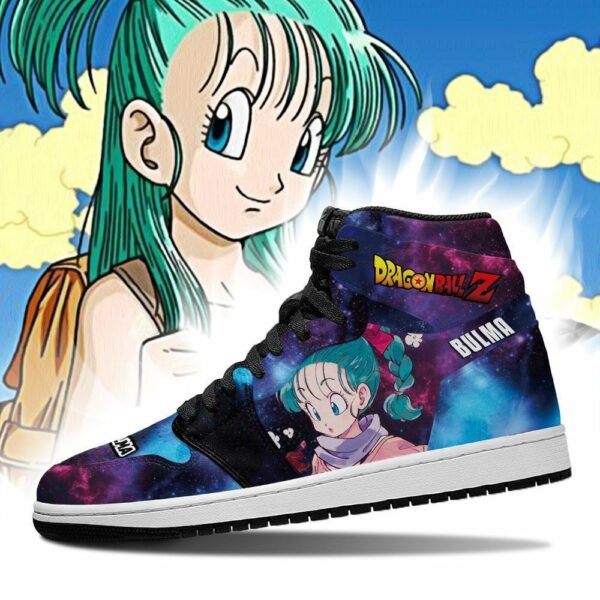 Bulma Shoes Galaxy Custom Dragon Ball Anime Sneakers 3