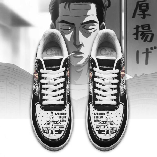 Bunta Fujiwara Sneakers Initial D Anime Shoes PT11 2