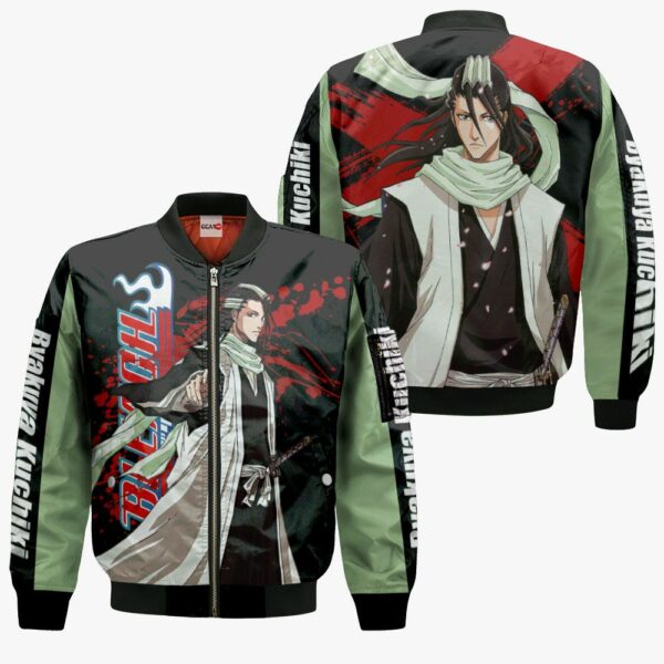 Byakuya Kuchiki Hoodie Shirt BL Anime Jacket 4