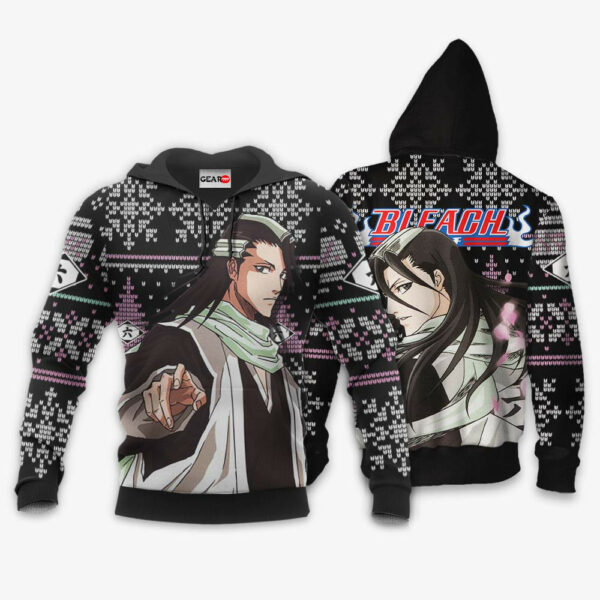 Byakuya Kuchiki Ugly Christmas Sweater Custom Anime BL XS12 3