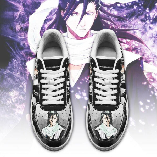 Byakuya Shoes Bleach Anime Sneakers Fan Gift Idea PT05 2