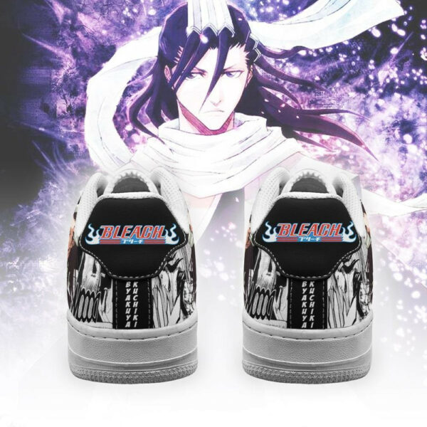 Byakuya Shoes Bleach Anime Sneakers Fan Gift Idea PT05 3