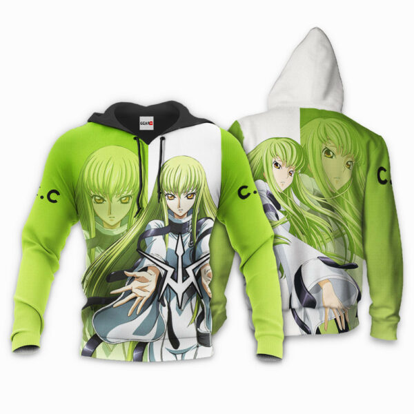 C.C. Hoodie Custom Code Geass Anime Merch Clothes 3