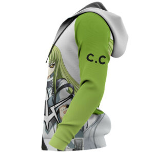 C.C. Hoodie Custom Code Geass Anime Merch Clothes 11