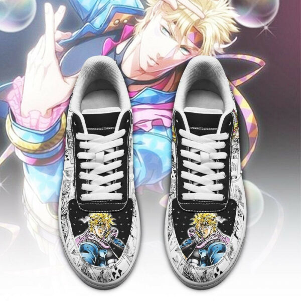 Caesar Zeppeli Shoes Manga Style JoJo’s Anime Sneakers Fan Gift PT06 2