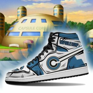 Capsule Corp Shoes Custom Anime Dragon Ball Sneakers 9