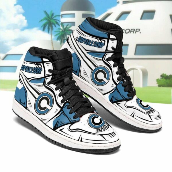 Capsule Corp Shoes Custom Anime Dragon Ball Sneakers 4