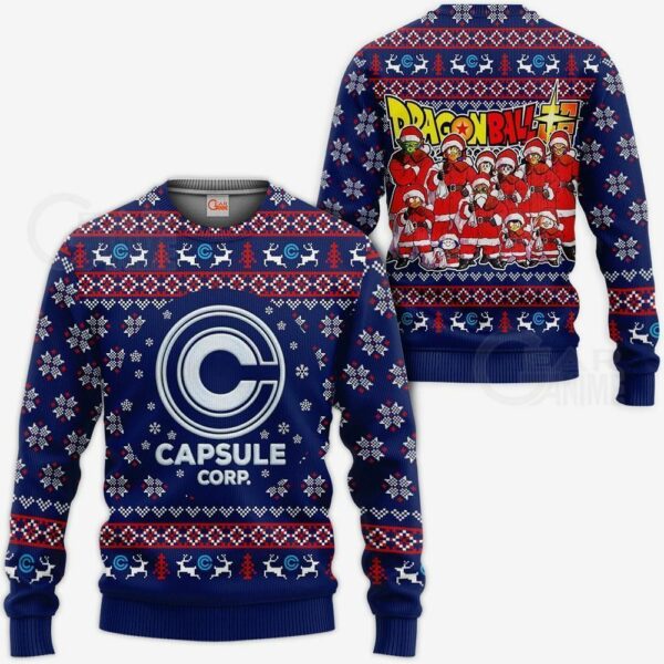 Capsule Ugly Christmas Sweater DB Anime Xmas Gift Idea 1