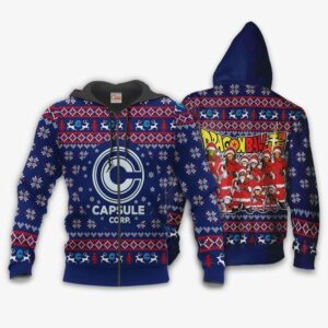 Capsule Ugly Christmas Sweater DB Anime Xmas Gift Idea 7
