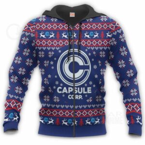 Capsule Ugly Christmas Sweater DB Anime Xmas Gift Idea 11