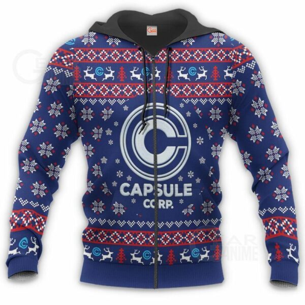 Capsule Ugly Christmas Sweater DB Anime Xmas Gift Idea 6