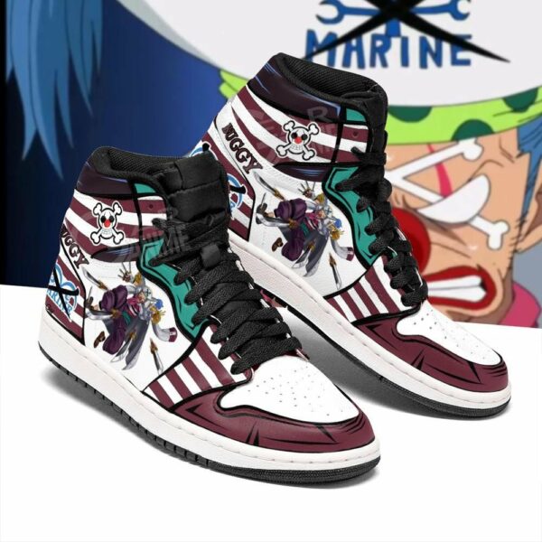 Captain Buggy Shoes Custom Anime One Piece Sneakers 2