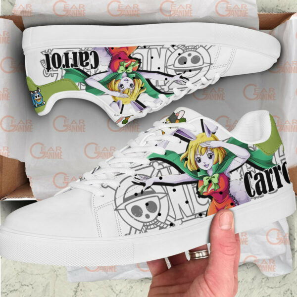 Carrot Skate Shoes Custom Anime One Piece Shoes 2