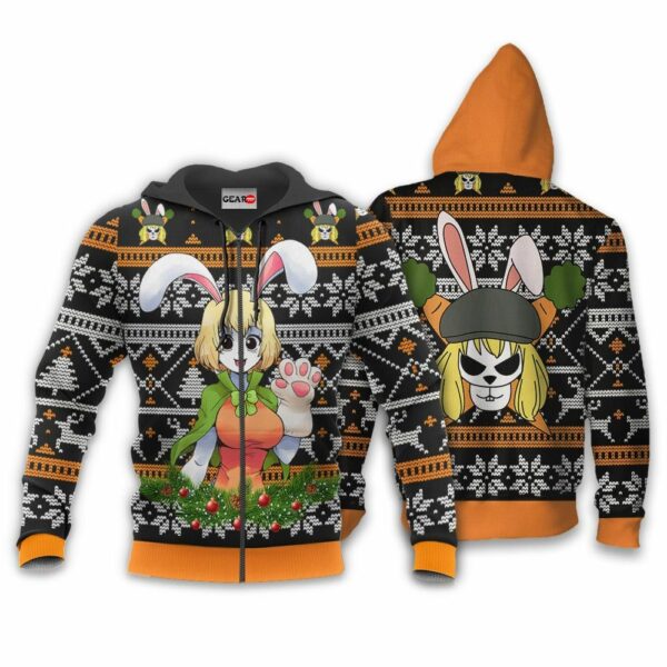 Carrot Ugly Christmas Sweater Custom One Piece Anime XS12 2