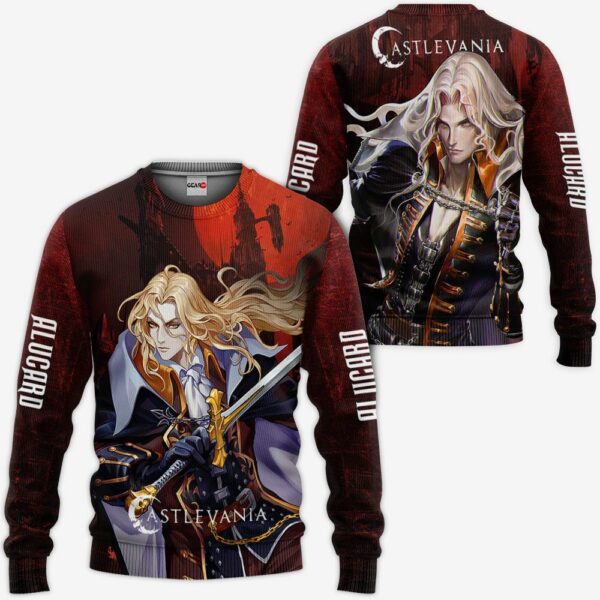 Castlevania Alucard Hoodie Anime Merch Stores 2