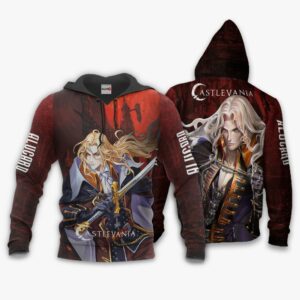 Castlevania Alucard Hoodie Anime Merch Stores 8