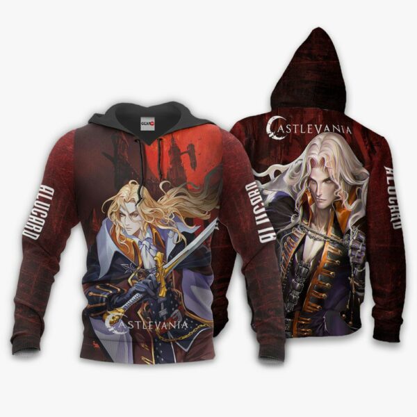 Castlevania Alucard Hoodie Anime Merch Stores 3