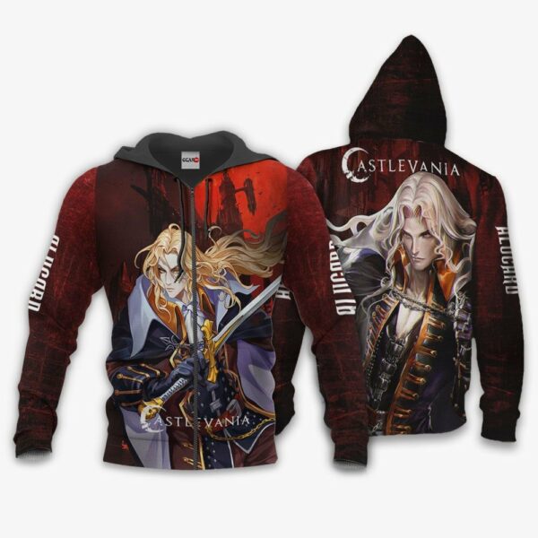 Castlevania Alucard Hoodie Anime Merch Stores 1