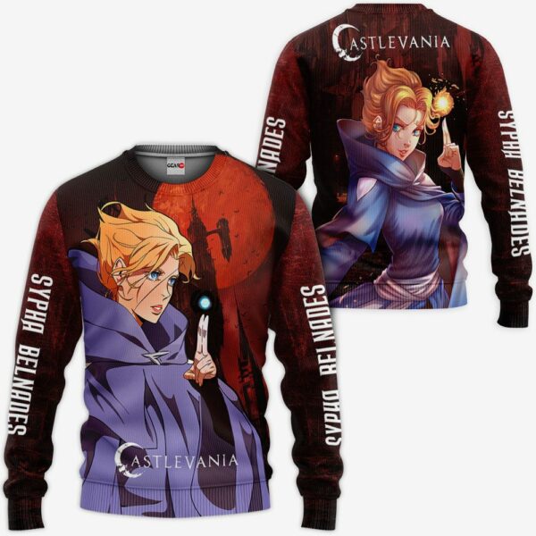 Castlevania Sypha Belnades Hoodie Anime Merch Stores 2