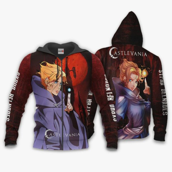 Castlevania Sypha Belnades Hoodie Anime Merch Stores 1