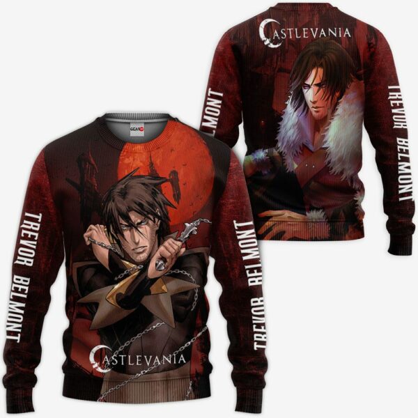 Castlevania Trevor Belmont Hoodie Anime Merch Stores 2